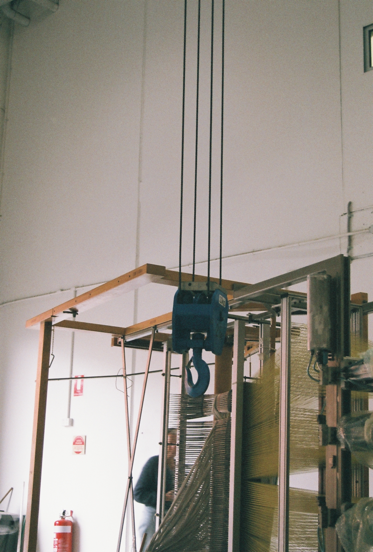 Loom hook detail